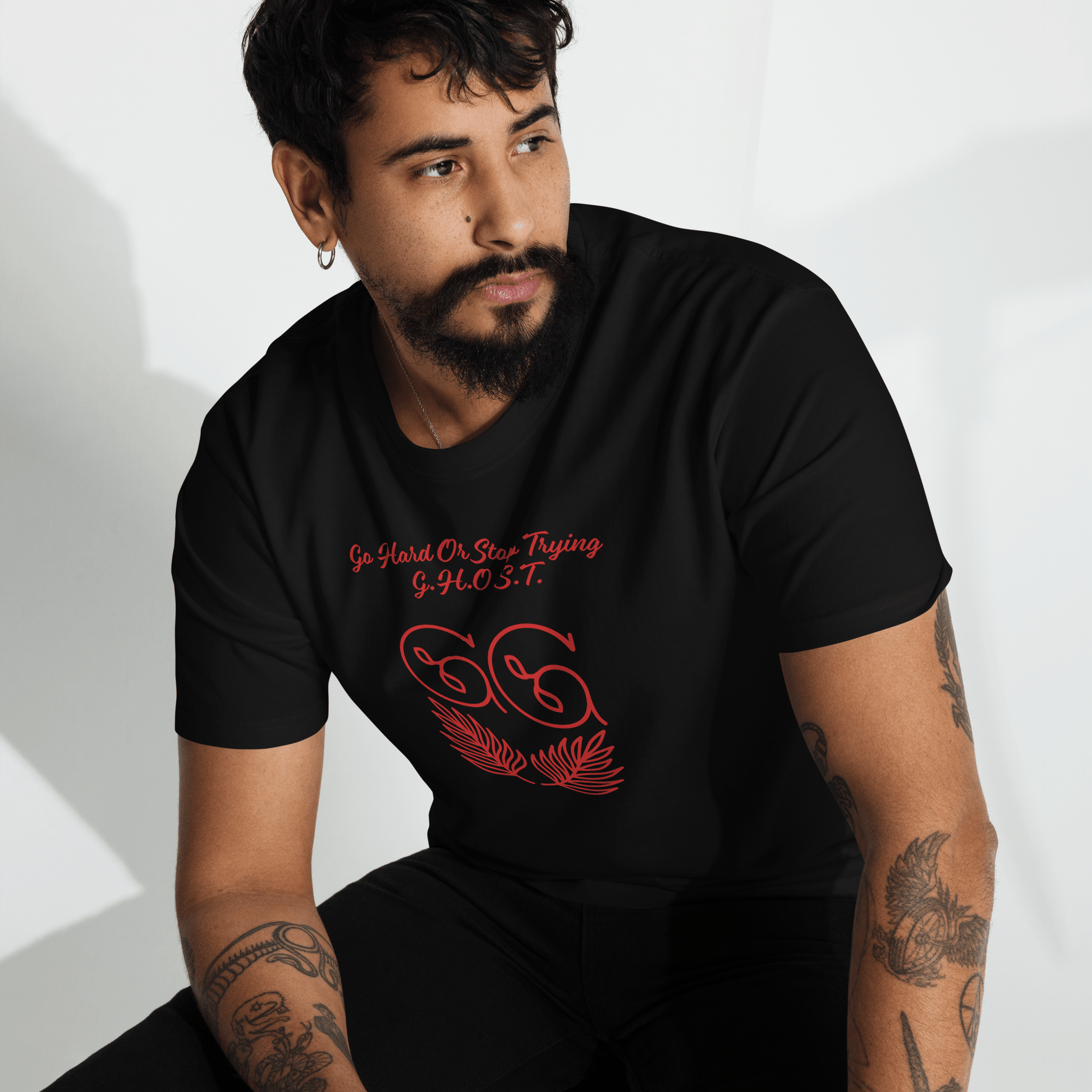 Ghost Gang Heavyweight Tee – 6.5 oz Motivational Streetwear. - Ghost Inc. Apparel