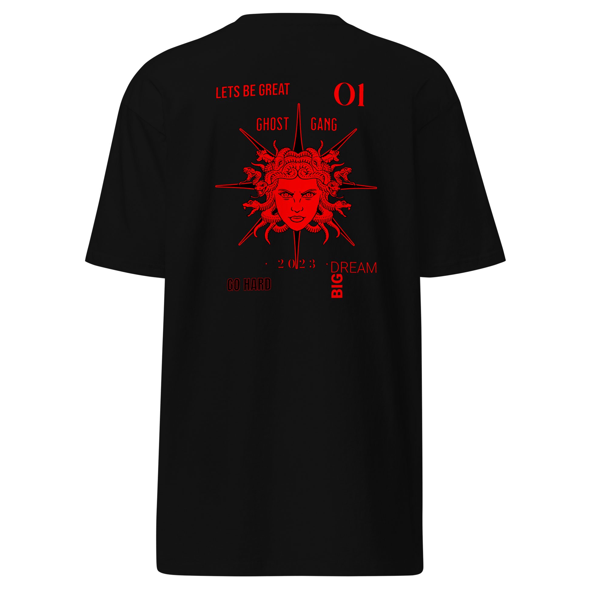 Ghost Gang Heavyweight Tee – 6.5 oz Motivational Streetwear. - Ghost Inc. Apparel