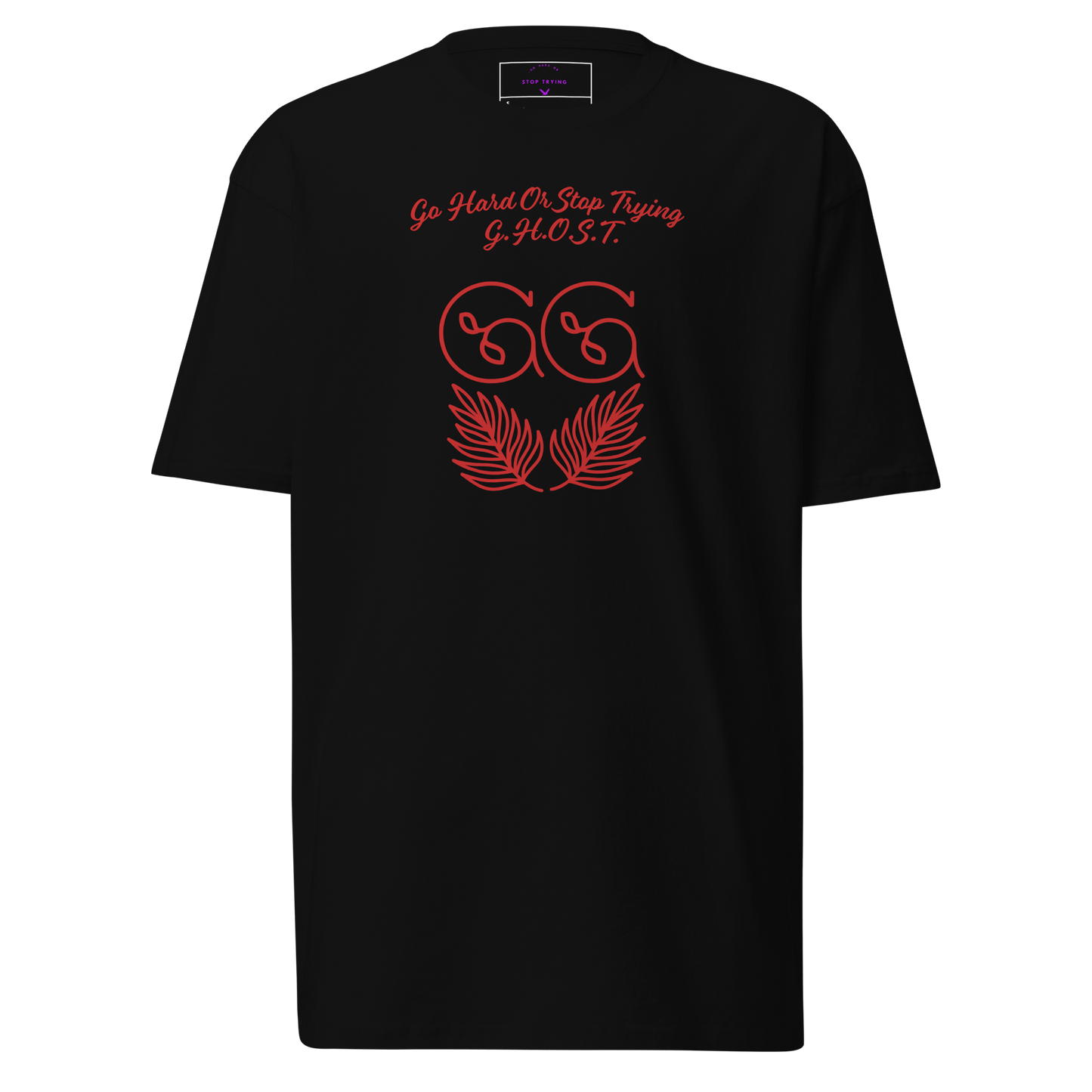 Ghost Gang Heavyweight Tee – 6.5 oz Motivational Streetwear. - Ghost Inc. Apparel