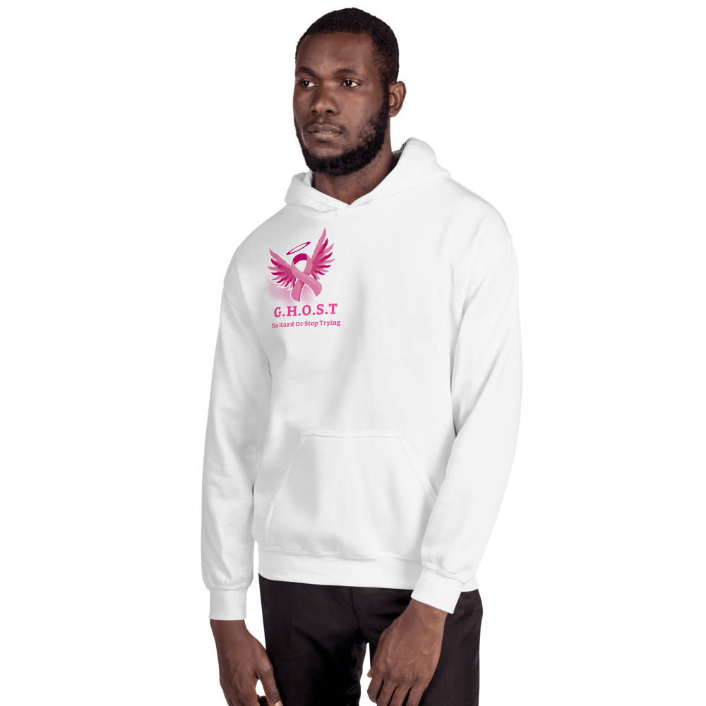 G.H.O..S.T. Breast Cancer Support Hoodie - Ghost Inc. Apparel