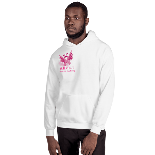 G.H.O..S.T. Breast Cancer Support Hoodie - Ghost Inc. Apparel