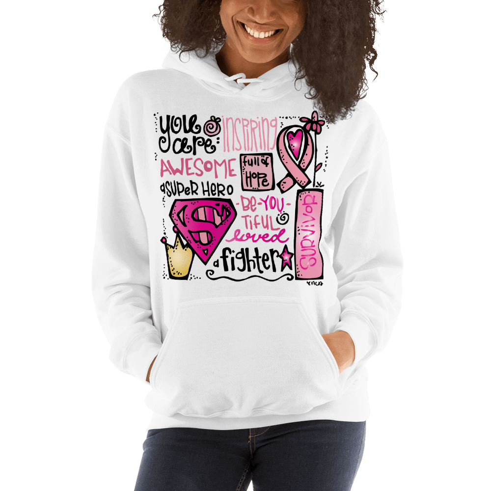 Breast Cancer Survivor Hoodie - Ghost Inc. Apparel