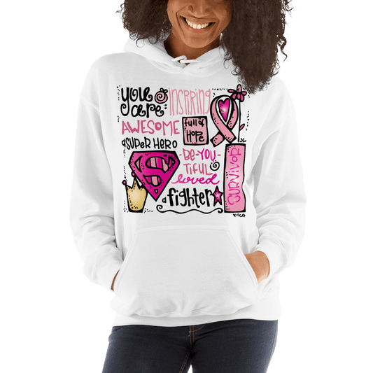 Breast Cancer Survivor Hoodie - Ghost Inc. Apparel