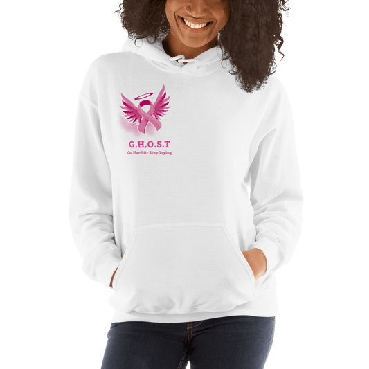 G.H.O.S.T. Breast Cancer Support Hoodie - Ghost Inc. Apparel