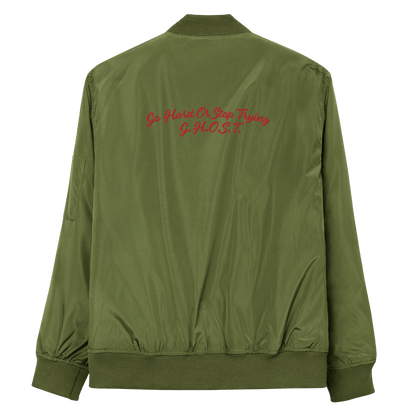 Ghost Gang Bomber Jacket - Ghost Inc. Apparel