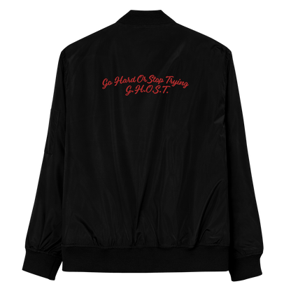 Ghost Gang Bomber Jacket - Ghost Inc. Apparel