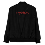 Ghost Gang Bomber Jacket