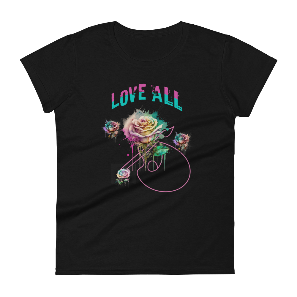 Love All Women's short sleeve t-shirt - Ghost Inc. Apparel