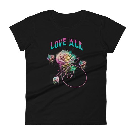 Love All Women's short sleeve t-shirt - Ghost Inc. Apparel