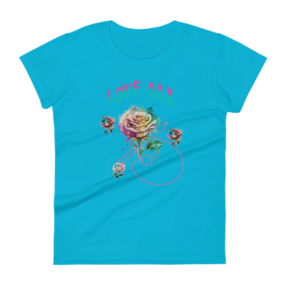 Love All Women's short sleeve t-shirt - Ghost Inc. Apparel