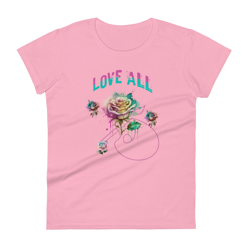 Love All Women's short sleeve t-shirt - Ghost Inc. Apparel