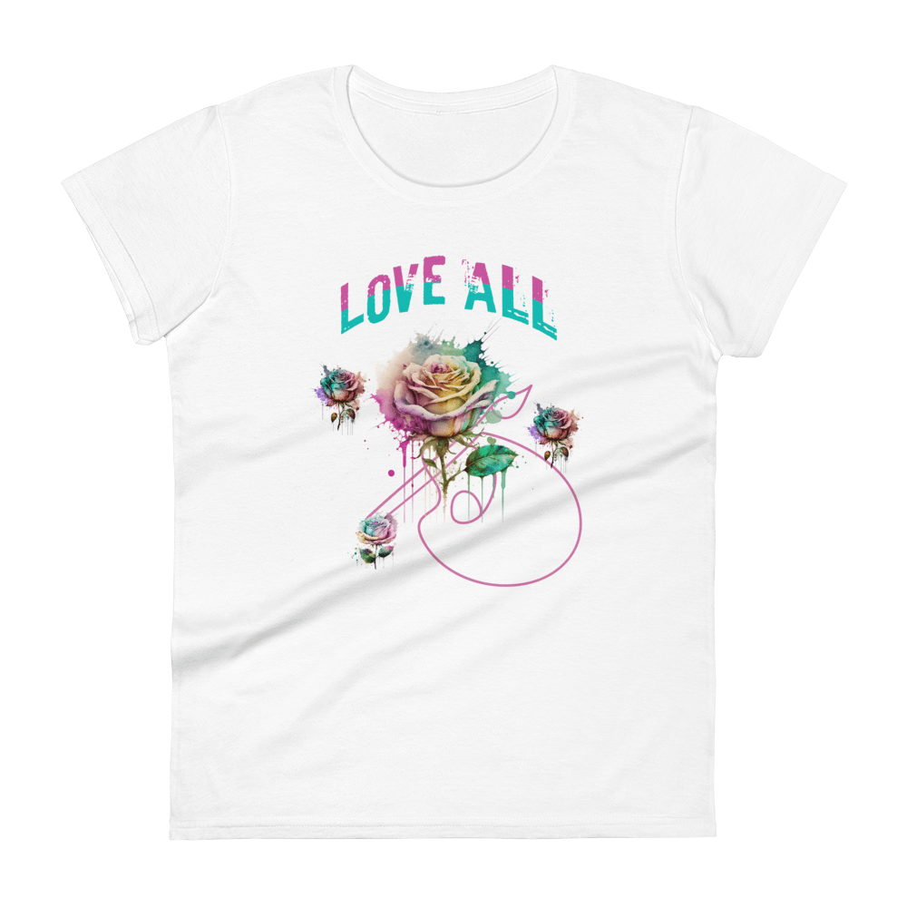Love All Women's short sleeve t-shirt - Ghost Inc. Apparel