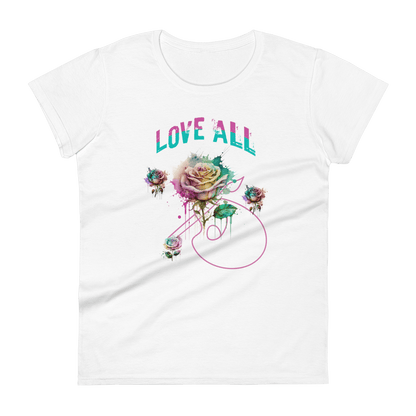 Love All Women's short sleeve t-shirt - Ghost Inc. Apparel